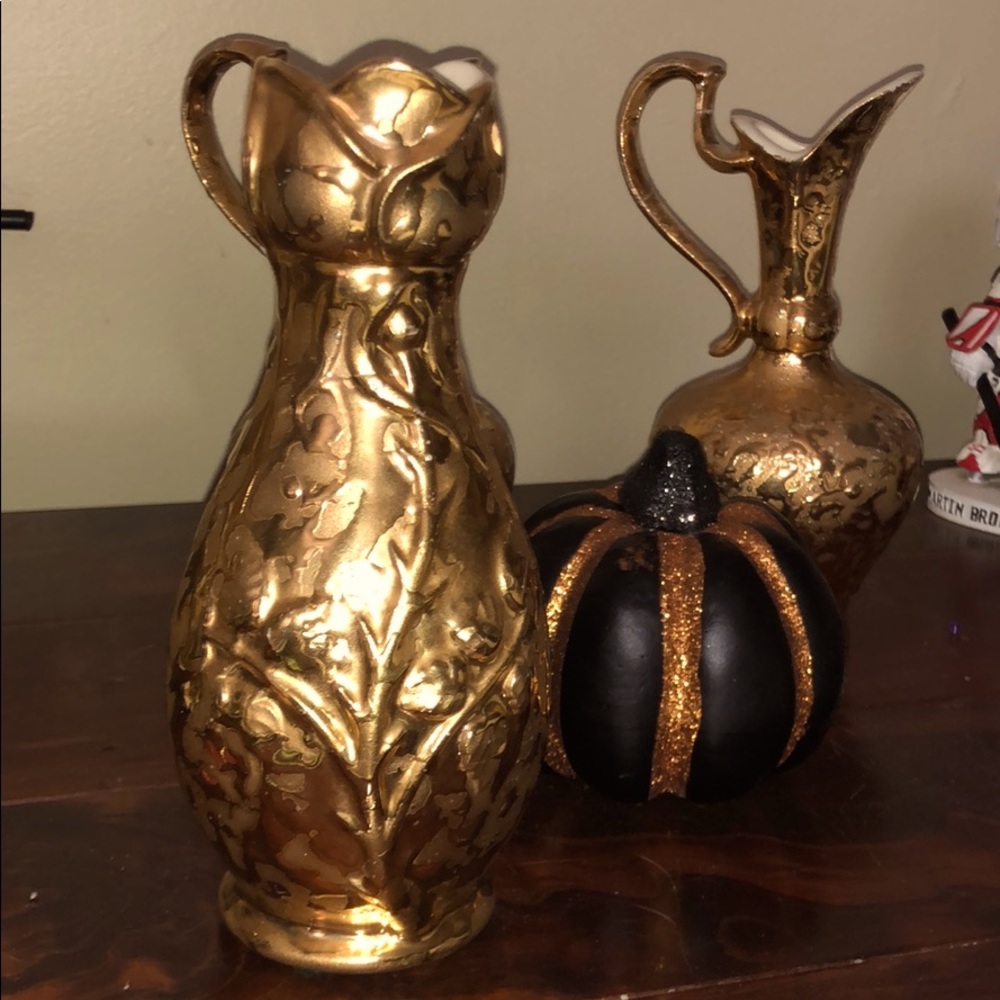 Rare, Mccoy, Vintage, China, accent, 24k gold